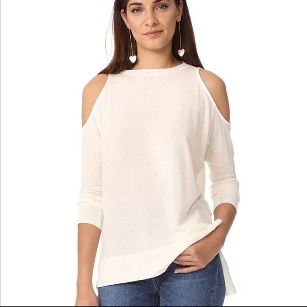 New Alice + Olive AIR Landon Cold Shoulder Tee